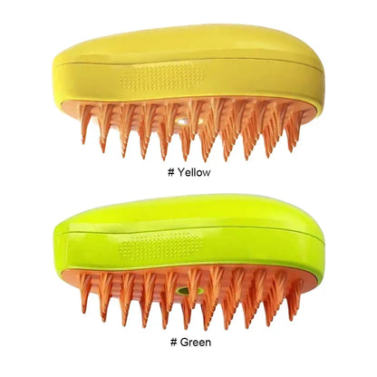 Steam Pet Brush Massage Dog Steamy Brush Spray Hair Removal Comb