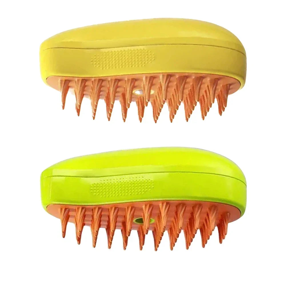 Steam Pet Brush Massage Dog Steamy Brush Spray Hair Removal Comb